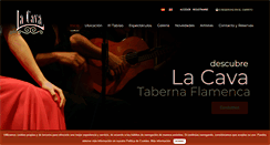 Desktop Screenshot of flamencolacava.com